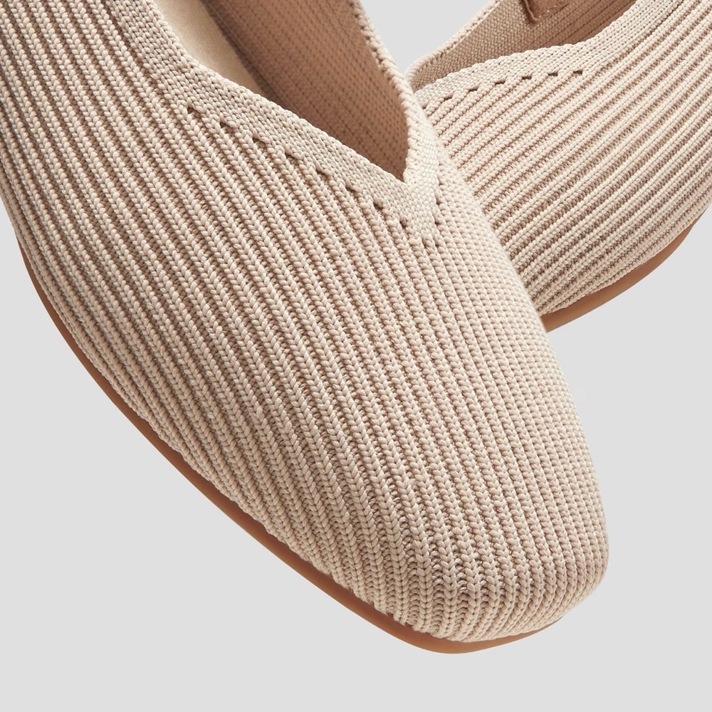 VIVALA Beige Mary Jane Flats - Picture 11 of 12